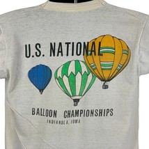 Indianola Hot Air Balloon Championships Vintage 70s T Shirt Medium Mens ... - £71.38 GBP