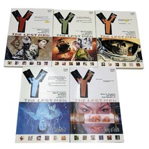 Y: The Last Man Graphic Novel Lot Pre-Owned(Vertigo) 1-5 Trade Paperback TPB - £23.73 GBP