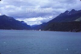 35 mm color slides lot of 4 * 1974 ALASKA shoreline view BUILDING IN RIV... - $7.92