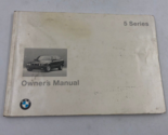 1994 BMW 5 Series Owners Manual Handbook OEM J03B43007 - $17.32