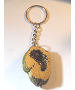 Gold Colored Druzy Quartz Keychain 40CT 4&quot;l x 1 1/4&quot; W #4 - €5,03 EUR