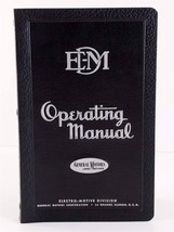 EMD Passenger Diesel Locomotive Operating Manual No. 2300 General Motors... - $47.52