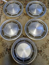 Vintage set of 5 hub caps 1979 to 1983 ford Fairmont - £57.97 GBP