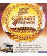 1986 United Van Lines Advertisement Vintage Transportation Automotive DWF24 - $460.99 MXN