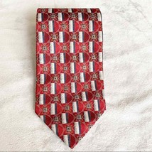 Pierre Balmain Vintage 90’s Print 100% Silk Tie - £21.93 GBP