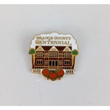 Vintage Orange County California Orange County Centennial Lapel Hat Pin - £6.45 GBP