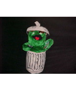 12&quot; Sesame Street Oscar The Grouch Trash Can Plush Toy With Tags By Appl... - $49.49