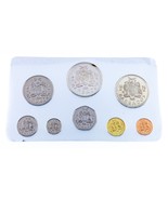 1974 Barbados Preuve Kit W/8 Pièces &amp; COA, Km PS2 - $135.78 CAD