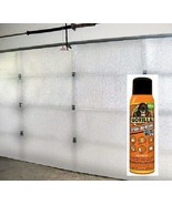 1 Car White Garage Door Insulation Kit R 7.5 Fits 9x7 &amp; 9x8 (w/Gorilla G... - $64.88