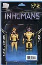 All-New Inhumans #1 2015 Marvel JT Christopher Action Figure Two-Pack Cover - £7.77 GBP