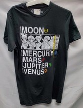 Women's Small Sailor Moon Mercury  Mars, Jupiter & Venus Black T-Shirt Anime  image 2