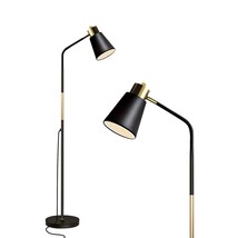 Floor Lamp, Industrial Floor Lamps For Living Rooms Rustic Farmhouse Reading Sta - £40.44 GBP