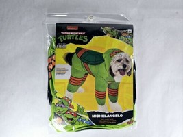New! Size Medium (20&quot; Chest) Ninja Turtles Michelangelo TMNT Dog Costume - £15.70 GBP