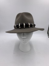The Akubra Heritage Collection Banjo Paterson Pure Fur Felt Hat Tooth De... - £87.95 GBP
