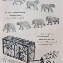 1953 Nabisco Barnum&#39;s Animal Crackers Advertisement Ringling Bros Circus... - €30,04 EUR