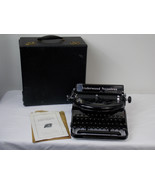 Underwood Noiseless Portable Typewriter with carrying case . UNTESTED NO... - $205.34 CAD