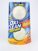 Oxi Clean Detergent Refill Toss N Go Refills Fresh Scent 50+ Loads New - £18.85 GBP