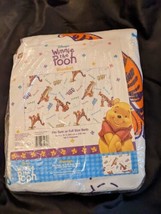 Vintage Disney Winnie The Pooh Tigger Tiggeriffc Throw Blanket Twin Full USA NEW - $138.59