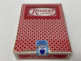 Riviera C ASIN O Las Vegas Playing Cards - Red - £31.93 GBP