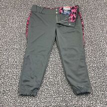 Champro Softball Pants Women Medium Gray Graphite Outdoor 32x21 New - $17.94