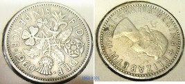 Great Britain Six Pence 1960 #101 - £2.35 GBP