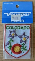 Vintage COLORADO Embroidered Patch NOS MINT 2&quot; x 2 5/8&quot; - £10.12 GBP