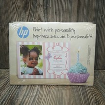 HP Advanced Photo Paper Lot 5x7" 50 Sheets & Envelopes Greeting Cards Invitation - $11.08