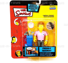 Freddy Quimby The Simpsons WOS World Of Springfield Action Figure, Playm... - £12.62 GBP