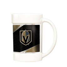 Las Vegas Golden Knights NHL Metallic Wrap Coffee Cup Mug 15 oz White - £19.43 GBP