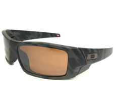 Oakley Sonnenbrille Gascan OO9014-5160 Schwarz Grün Tarnfarbe Rahmen Polarisiert - £98.53 GBP