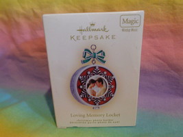 Hallmark NIB 2007 Loving Memory Locket Magic Keepsake Ornament with Windup Music - £7.90 GBP