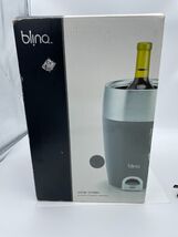 Blinq Portable Wine Chiller by Breville Gray Battery or AC Powered Gray - $26.95