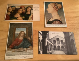 Pre WWI Postcards Milano 4 cards Unposted - £1.56 GBP