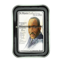 Martin Luther King Jr. D2 Flip Top Oil Lighter Windproof - £11.70 GBP