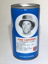 1977 Jose Cardenal Chicago Cubs RC Royal Crown Cola Can MLB All-Star Series - £7.04 GBP