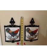ROOSTER HOME DECOR LOT, REDUCED SHIPPING SET INCLUDES 7 ITEMS IN GREAT C... - $59.12 CAD