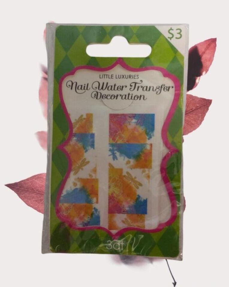 Little Luxuries Nail Decal water transfers