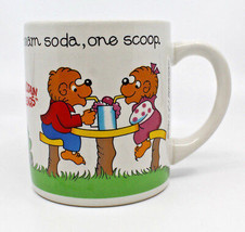 The Berenstain Bears 1987 Ceramic Princess House White Coffee Mug Cup Vintage - £23.14 GBP