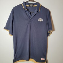 Milwaukee Brewers Kids Polo Shirt Small Youth Blue Polyester Short Sleeve  - $11.99