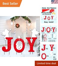 5 Pcs Joy Nativity Outdoor Christmas Decorations for Festive Yard Display - $39.00