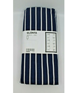 IKEA GLANTA Tablecloth Stripes Dining Textile Cotton 145 x 240 cm 57 x 9... - £31.86 GBP