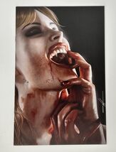 DRACULINA #2 CARLA COHEN Bird City Comics Virgin Variant COA LTD 500 Rare - $39.35