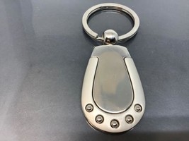 Lucky Keyring Horseshoe Silver Metal Keychain Fer À Cheval Porte-Clés Chanceux - £5.81 GBP