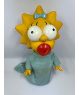 The Simpsons Sweet Suckin&#39; Maggie 12” Doll Mattel 1990 Vintage - £62.29 GBP