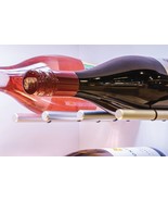 Hafele Premium 2-Pack Wall-Mounted Wine Peg Bottle Display Rack with O-Ring - $402.66 MXN