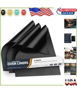 Heat-Resistant Oven Liners - 3 Pack 16.25”x23” for Optimal Kitchen Clean... - $26.56 CAD