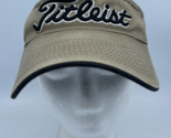 Titleist Pro V1 Tan Adjustable Adult Visor Hat Mens Golf Hat ProV1 - £10.05 GBP