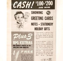 1957 Wetmore Sugden Greeting Cards Advertisement Crafts Jobs Employment ... - $19.99