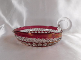 Red Cut to Clear Small Dish # 23323 - £16.97 GBP