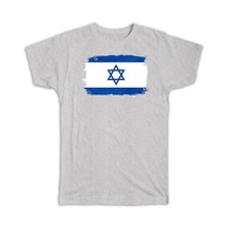 Israel : Gift T-Shirt Distressed Flag Vintage Israeli Expat Country - £19.74 GBP